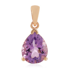 Lavendel-Amethyst-Silberanhänger