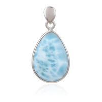 Larimar-Silberanhänger
