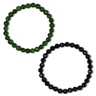 Edelstein-Armbänder