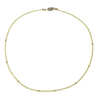 Gelber Diamant-Goldhalskette