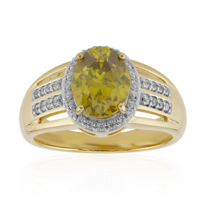 Bulgarischer Sphalerit-Goldring (Mark Kaufman)
