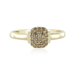 I2 Champagner-Diamant-Goldring (de Melo)