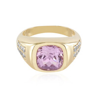 Brasilianischer Kunzit-Goldring