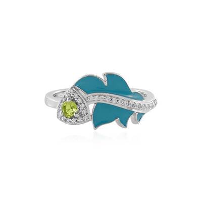 Peridot-Silberring