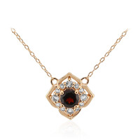 Granat-Silbercollier