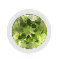 Peridot-Silberanhänger