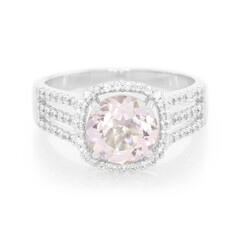 Lavendel-Amethyst-Silberring