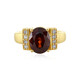 Cognac-Zirkon-Silberring