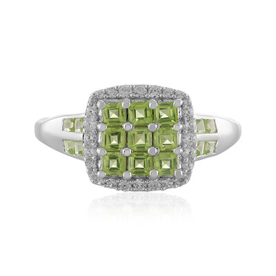 Arizona-Peridot-Silberring