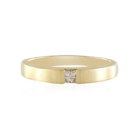 I2 Schokoladen-Diamant-Silberring