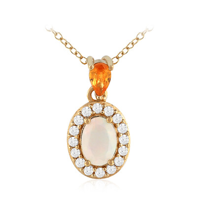 Welo-Opal-Silberhalskette
