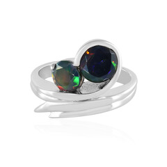 Mezezo-Opal-Silberring (de Melo)