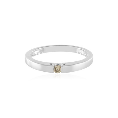 VS2 Schokoladen-Brillant-Goldring