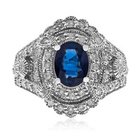 Ceylon-Saphir-Goldring (CIRARI)