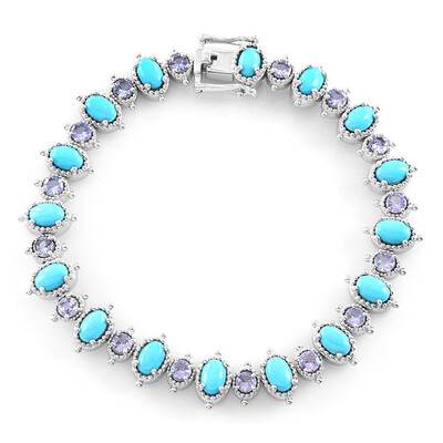 Edelstein-Silberarmband (Dallas Prince Designs)