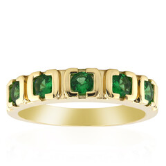 AAA-Kenianischer Tsavorit-Goldring