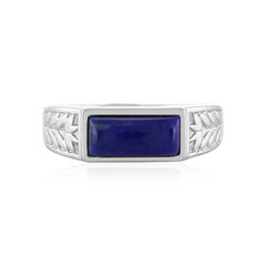 Lapislazuli-Herren-Silberring