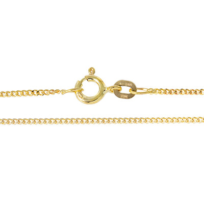 585er Gelbgold-Panzerkette flach - 45 cm - 2,29 g