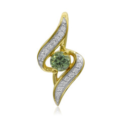 Madagaskar-Demantoid-Goldanhänger (John Ferry)