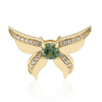 Madagaskar-Demantoid-Goldanhänger (de Melo)