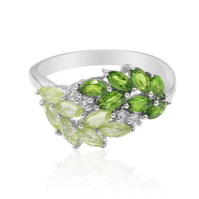Edelstein-Silberring