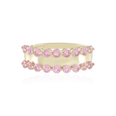 Pinkfarbener Burmesischer Spinell-Goldring (de Melo)