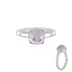 Lavendel-Amethyst-Silberring