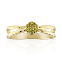 Gelber VS1 Brillant-Goldring