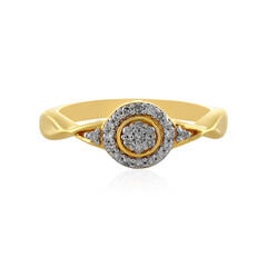 I2 (I) Diamant-Silberring