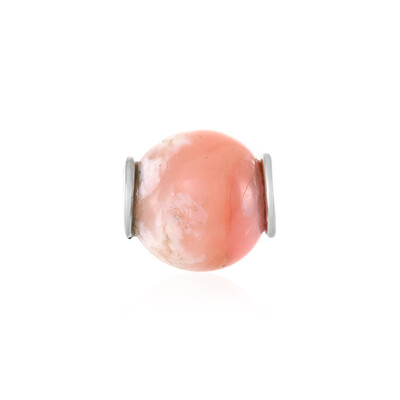 Pinkfarbener Opal-Silberanhänger (MONOSONO COLLECTION)
