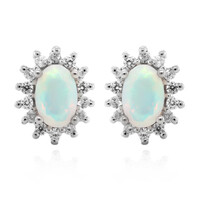 Welo-Opal-Silberohrringe