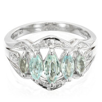 Paraiba-Turmalin-Silberring