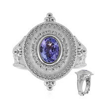 Tansanit-Silberring (Dallas Prince Designs)