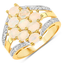 Welo-Opal-Silberring