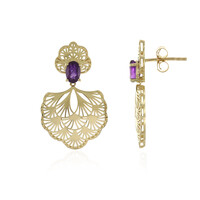 Amethyst-Goldohrringe (Ornaments by de Melo)