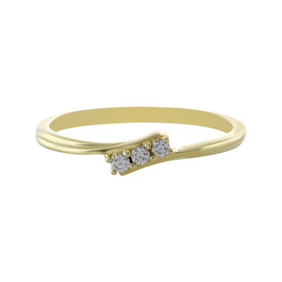 Lupenreiner (F) Brillant-Goldring (LUCENT DIAMONDS)