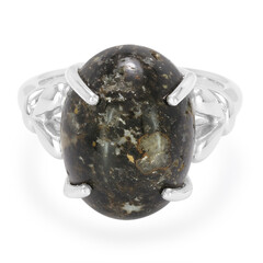 Leoparden-Opal-Silberring