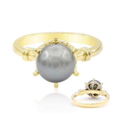 Tahitiperlen-Goldring (TPC)