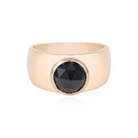 Schwarzer Diamant-Goldring (KM by Juwelo)