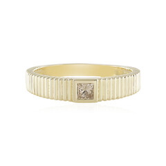 I2 Champagner-Diamant-Goldring (de Melo)