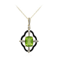 Dashihe-Peridot-Goldhalskette (CIRARI)