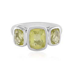 Ouro Verde-Quarz-Silberring