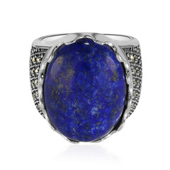 Lapislazuli-Silberring (Annette classic)