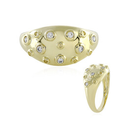 Lupenreiner (F) Brillant-Goldring (LUCENT DIAMONDS)