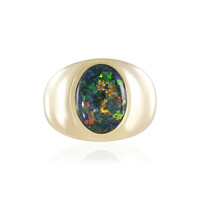 Andamooka-Matrix-Opal-Goldring (AMAYANI)