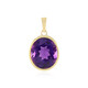 Marokkanischer Amethyst-Silberanhänger