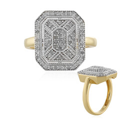 I3 (I) Diamant-Silberring