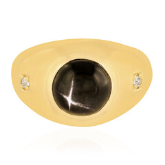 Indischer Stern-Diopsid-Silberring