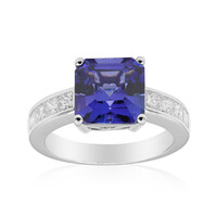 AAA-Tansanit-Goldring (CIRARI)