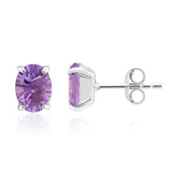 Amethyst-Silberohrringe